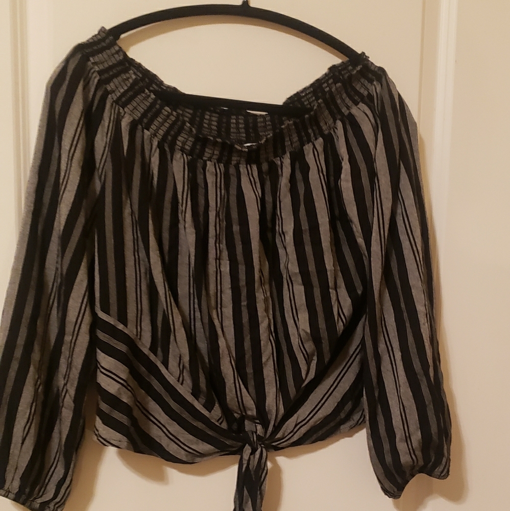 Off the shoulder blouse